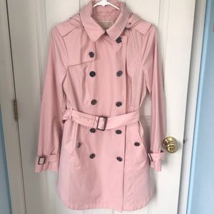 Michael Kors Light Pink Trench Coat